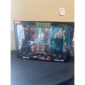 NECA TMNT Oroku Saki & Hamato Yoshi Action Figures-Teenage Mutant Ninja Turtles